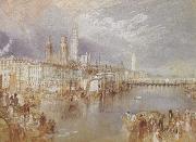 Rouen,looking up the Seine (mk31) Joseph Mallord William Turner